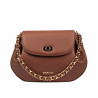 Women shoulder bag 026g biz brown