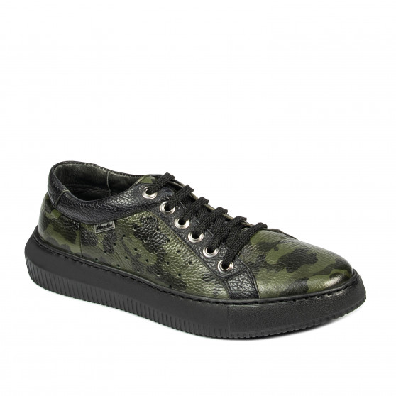 Pantofi casual/sport barbati 841-1 verde camuflaj