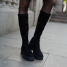 Women knee boots 3404 bufo black combined