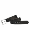 Men belt 34bc black caviar
