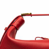 Women hand bag 038g red caviar