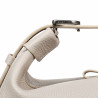 Women hand bag 038g 01 beige perlat