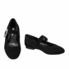 Women dancers 1314 black velour