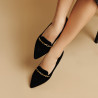 Women dancers 1327 black velour