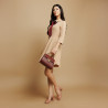 Women stylish, elegant shoes 1324 nude