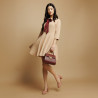 Women stylish, elegant shoes 1324 nude