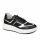 Pantofi sport dama 6087 negru combinat
