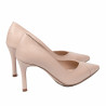 Women stylish, elegant shoes 1325 croco beige