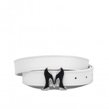 Women belt 41-1mc white