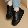 Women sport shoes 6083 black combined