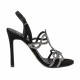 Sandale dama 1317 negru velur