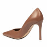 Women stylish, elegant shoes 1330 camel