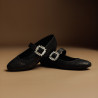 Women dancers 1314 black stampat