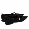 Women dancers 1340 black velour