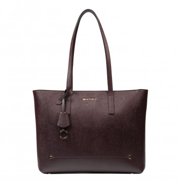 Geanta dama de umar 034g burgundy safiano