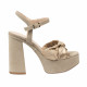 Sandale dama 1310 nisip velur