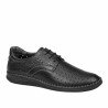 Men loafers, moccasins 988 black