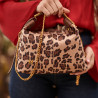 Women hand bag 037g cavallino leopard