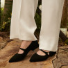 Women dancers 1340 black velour