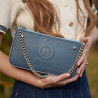Women shoulder bag 024g 01 biz bleu