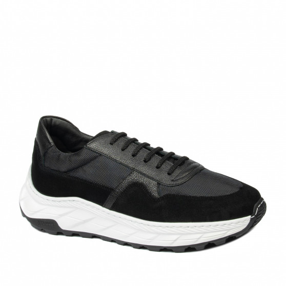 Pantofi casual/sport barbati 986 black combined