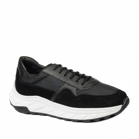 Pantofi casual/sport barbati 986 black combined