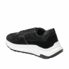 Pantofi casual/sport barbati 986 black combined