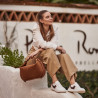 Women sport shoes 6088 white+beige