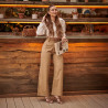 Women sandals 1317 gold