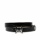 Curea dama 41-1m croco lac negru