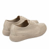 Women loafers, moccasins 6090m sand