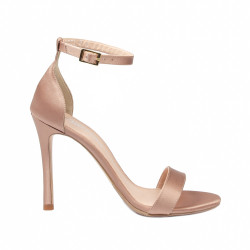Sandale dama 1349 saten nude