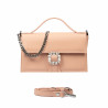 Women hand bag 039g 01 nude piersica