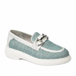 Women casual shoes 6092 rafie blue combined