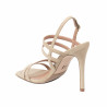 Sandale dama 1345 bej velur
