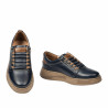 Teenagers stylish, elegant shoes 8006 indigo combined