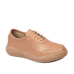 Women loafers, moccasins 6090 camel