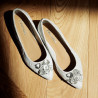 Balerini dama 1354 saten alb lifestyle