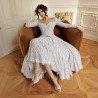 Women sandals 1329 white perlat