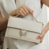 Women hand bag 039g ivory