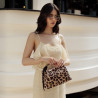 Women hand bag 037g cavallino leopard