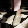 Women loafers, moccasins 6090 sand