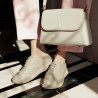 Women loafers, moccasins 6090 sand