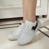Women sport shoes 6088 white+beige