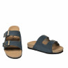 Men sandals 365 nabuc indigo