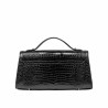 Geanta dama de umar 041g 01 croco lac negru