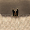 Women hand bag 043g bufo taupe