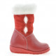 Small children knee boots 24c red combined