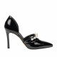 Pantofi eleganti dama 1350 lac negru