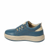 Pantofi copii 2028 bleu combinat